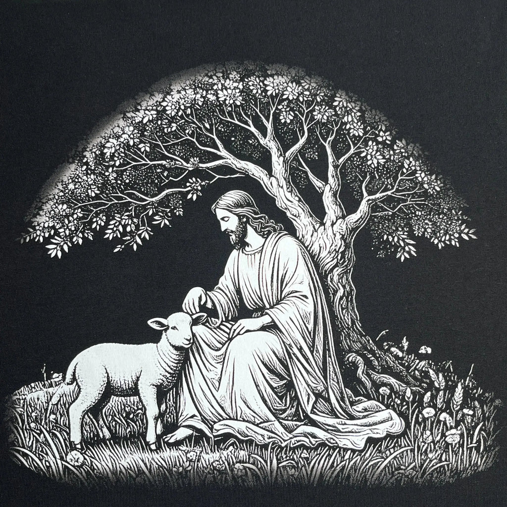 Jésus et l'agneau - Manches longues We Have Faith