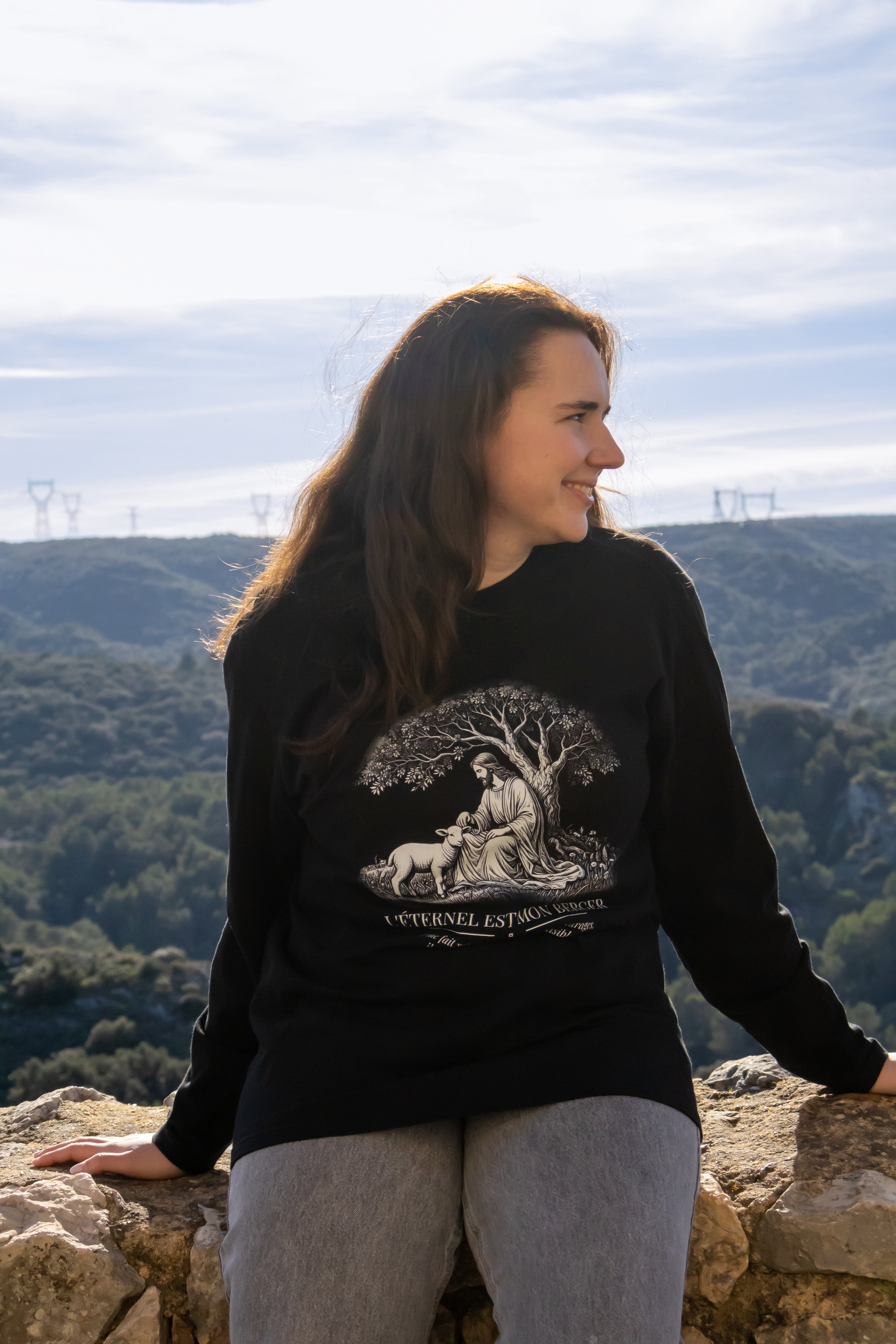 Jesus and the Lamb - Long Sleeves