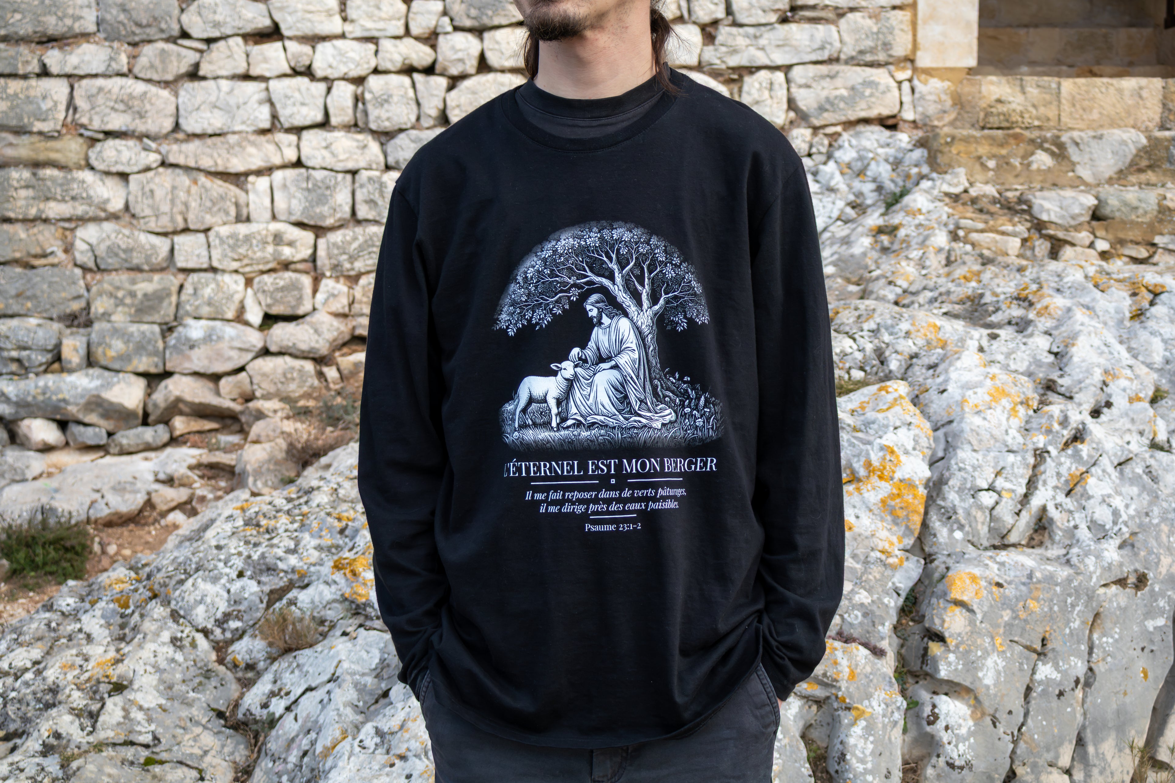 Jesus and the Lamb - Long Sleeves