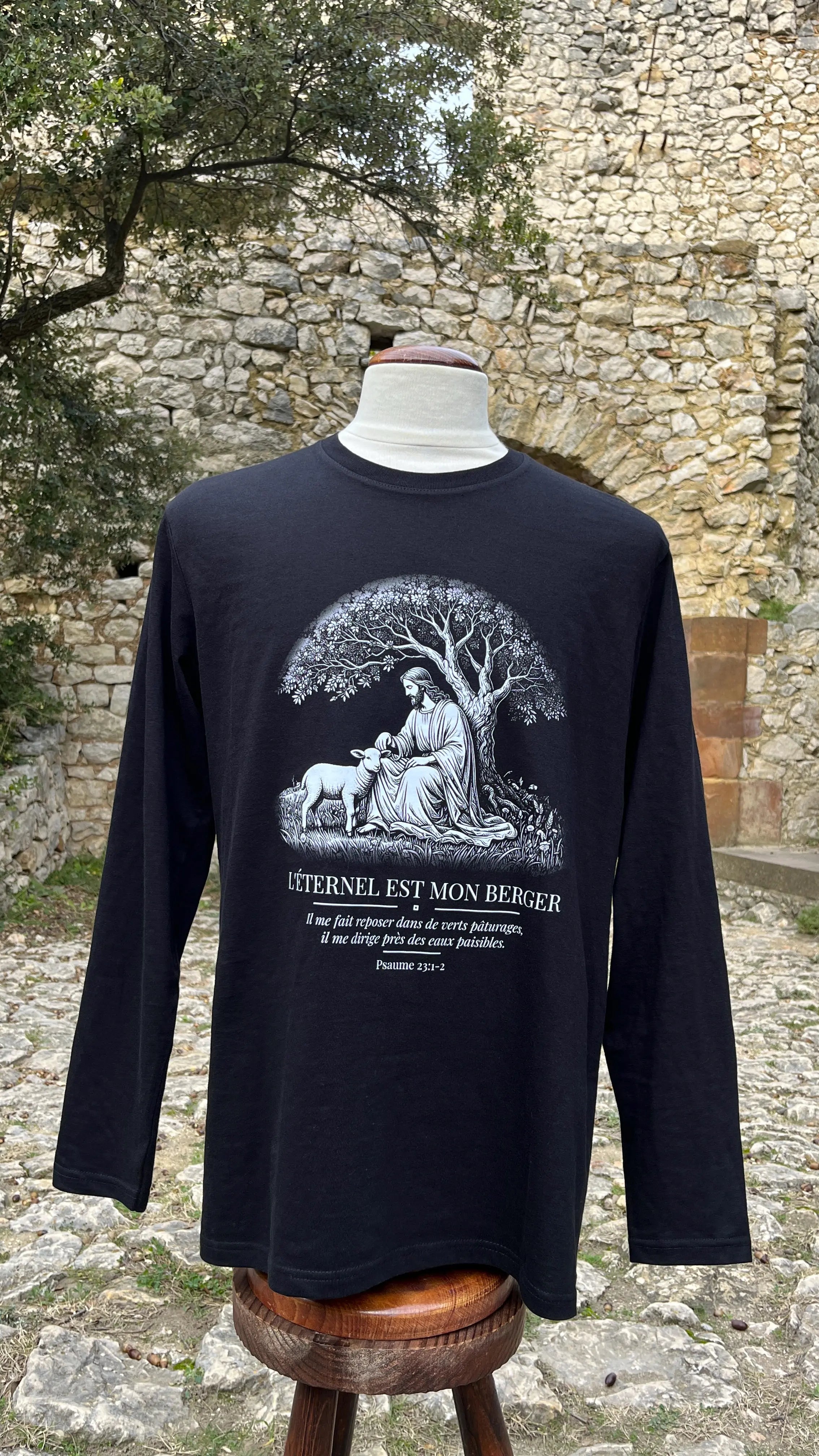 Jésus et l'agneau - Manches longues We Have Faith