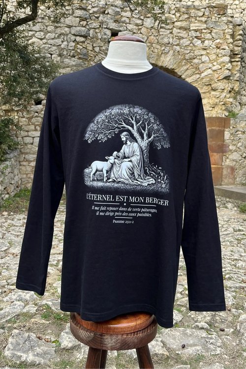 Jésus et l'agneau - Manches longues We Have Faith